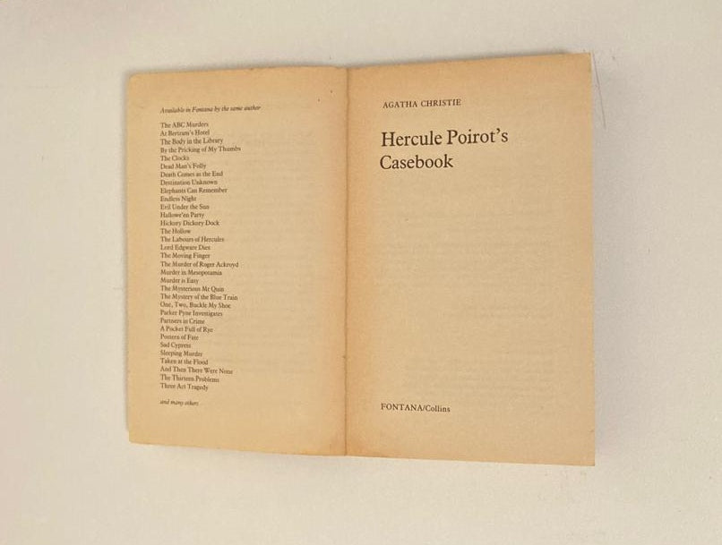 Hercule Poirot's casebook - Agatha Christie