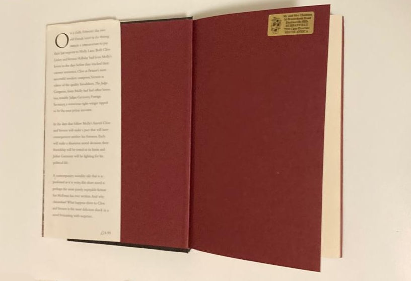 Amsterdam - Ian McEwan