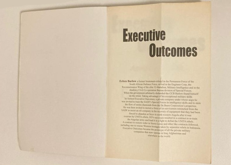 Executive outcomes: Against all odds - Eeben Barlow