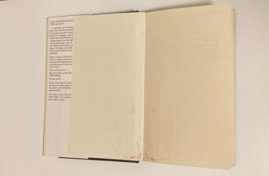 So long, and thanks for all the fish - Douglas Adams (The Hitchhiker’s Guide to the Galaxy #4)