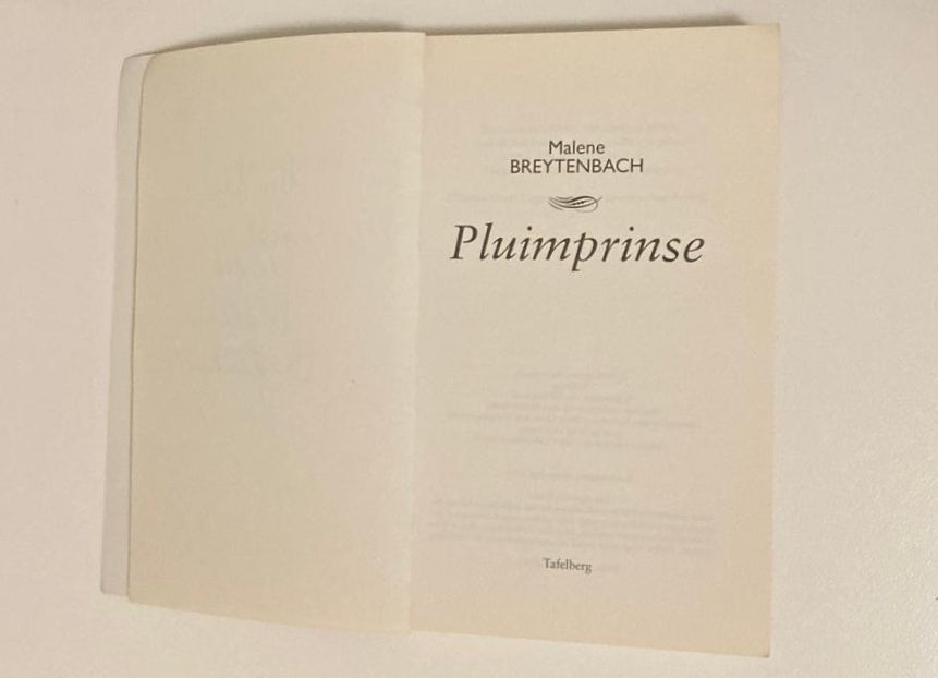 Pluimprinse - Malene Breytenbach (First edition; Signed)