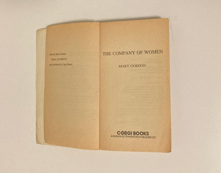 The company of women - Mary Gordon