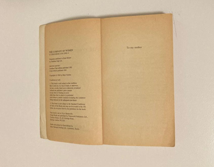 The company of women - Mary Gordon
