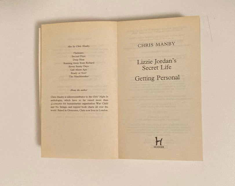Lizzie Jordan's secret life / Getting personal - Chris Manby