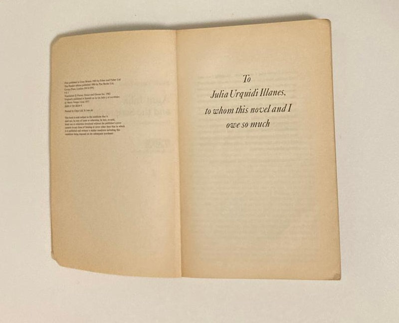 Aunt Julia and the scriptwriter - Mario Vargas Llosa