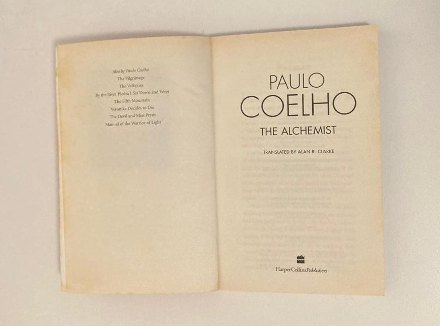 The alchemist - Paulo Coelho