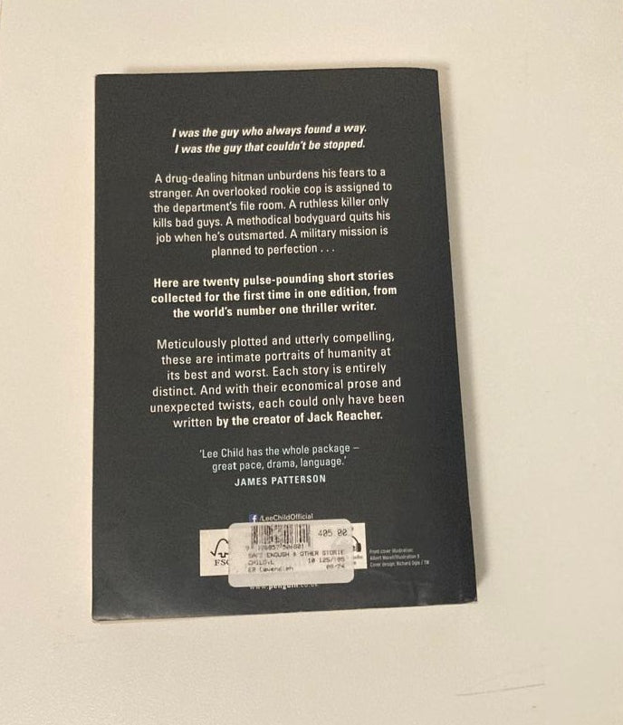 Safe enough and other stories - Lee Child (First edition)