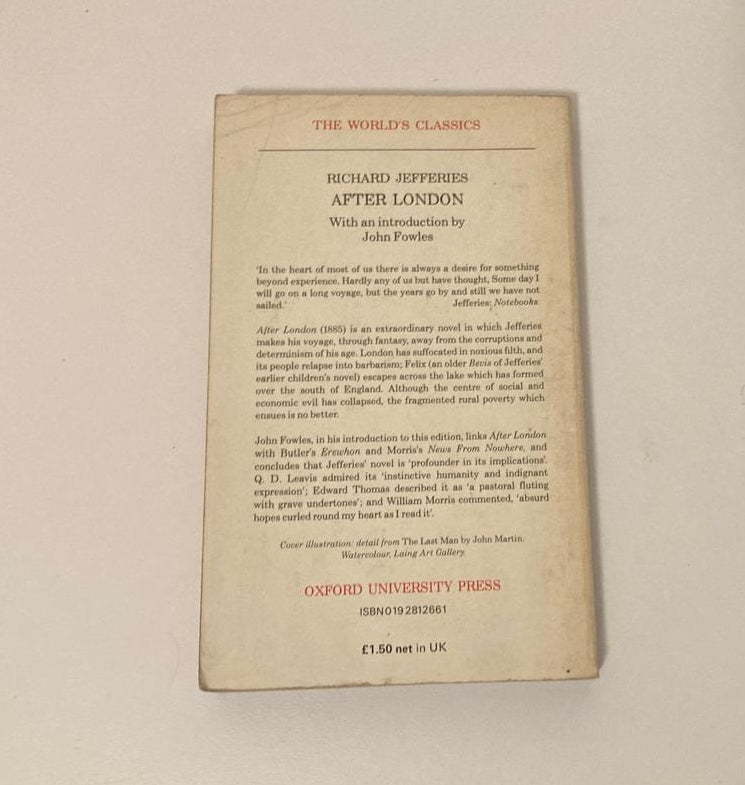 After England or wild England - Richard Jefferies