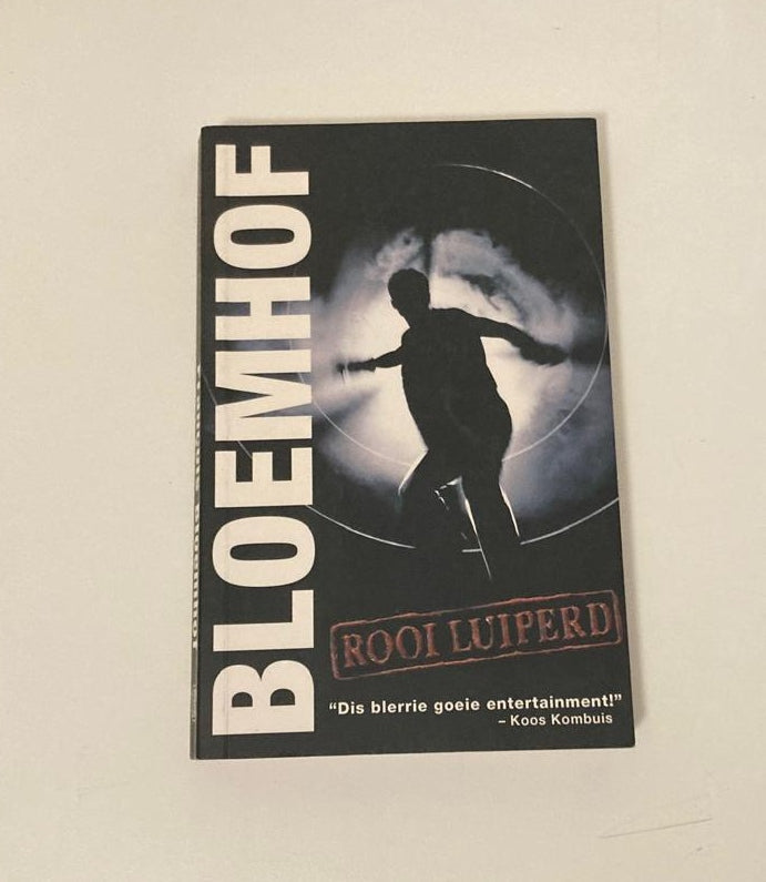 Rooi luiperd - Francois Bloemhof (First edition)