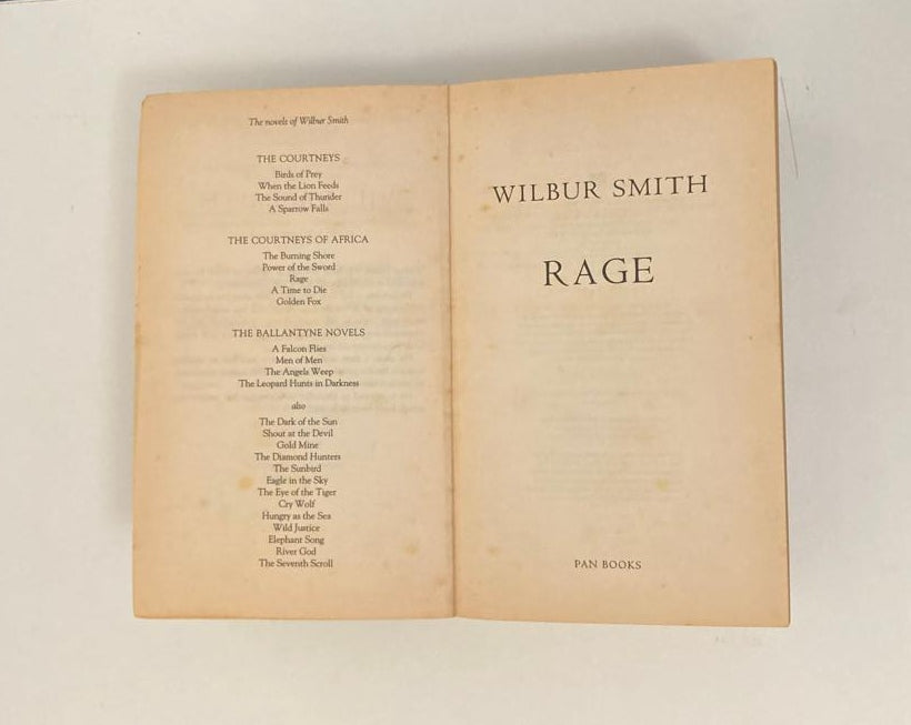 Rage - Wilbur Smith (The Courtneys #6)