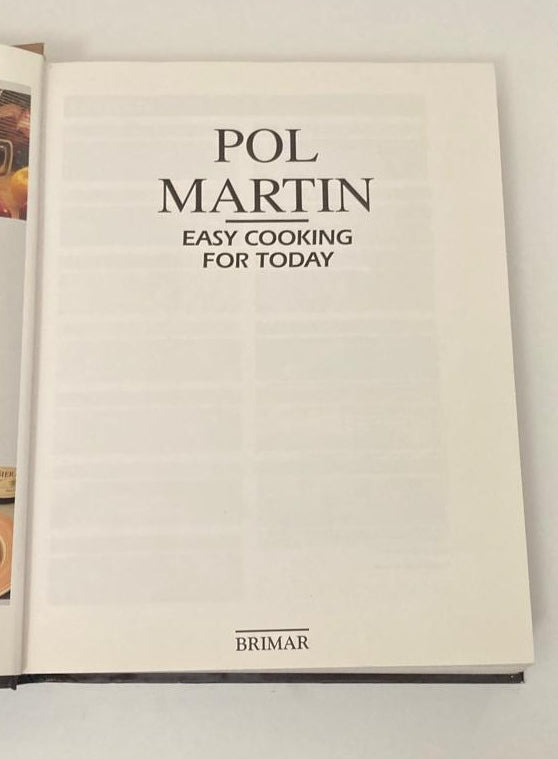 Easy cooking for today - Pol Martin