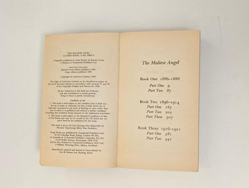 The Maltese angel - Catherine Cookson