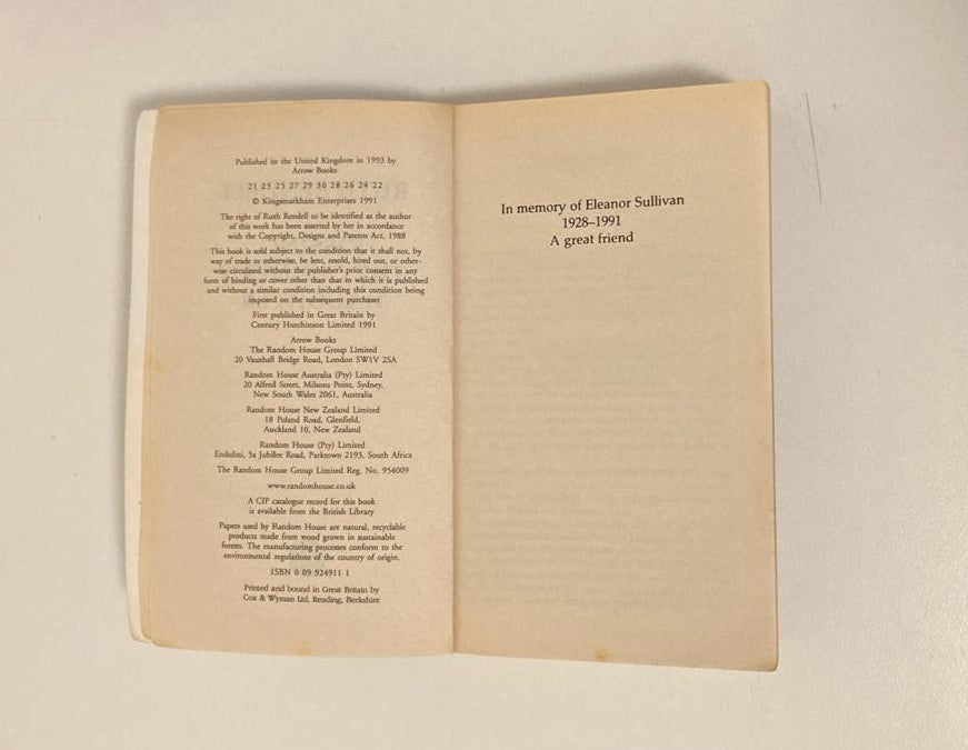 Kissing the gunner's daughter - Ruth Rendell (Inspector Wexford #15)