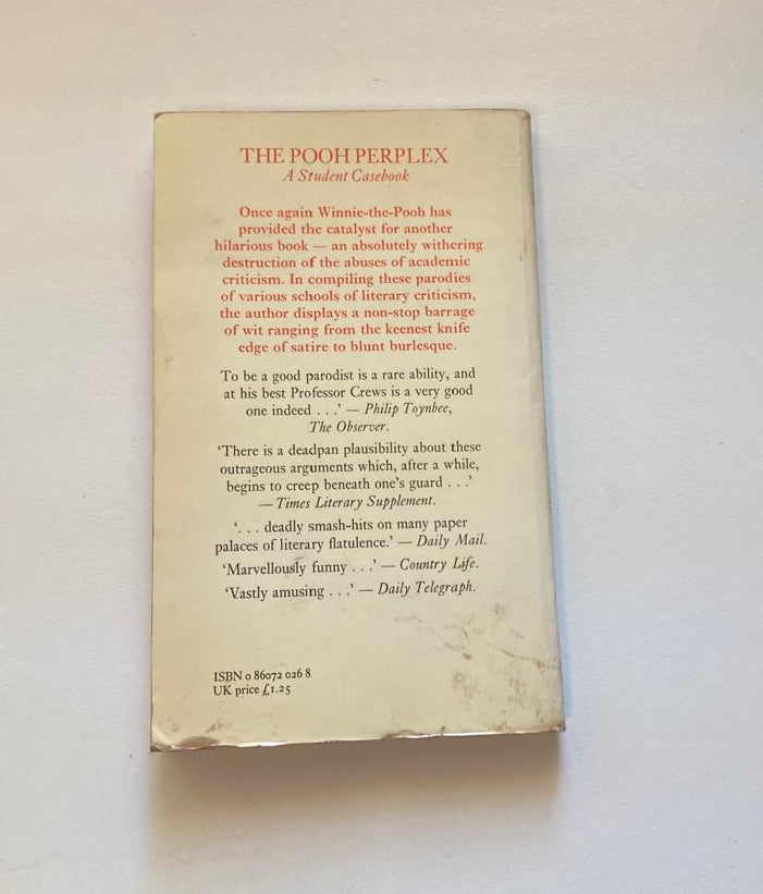 The Pooh perplex - Frederick C. Crews