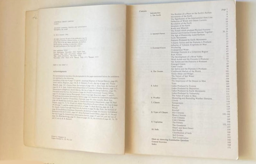 Physical geography in diagrams - R.B. Bunnett