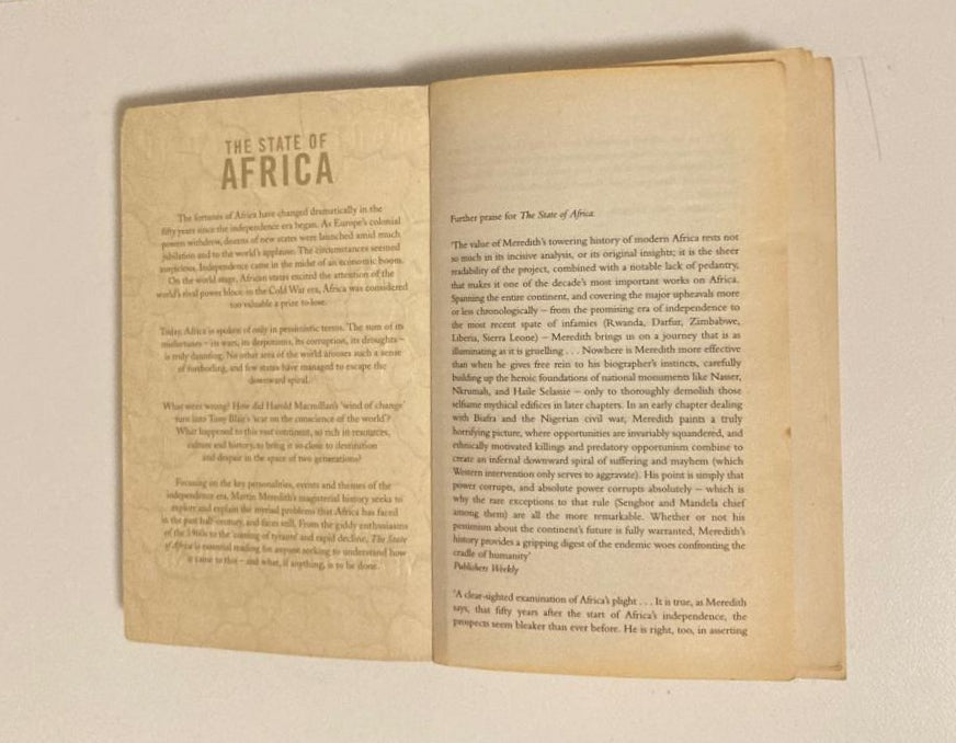 The state of Africa: A history of fifty years of independence - Martin Meredith