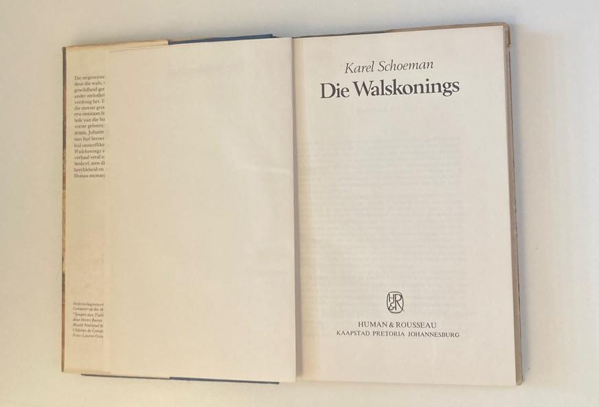 Die walskonings - Karel Schoeman