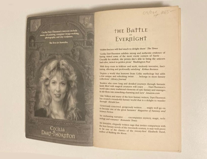 The battle of Evernight - Cecilia Dart-Thornton (The Bitterbynde series #3)