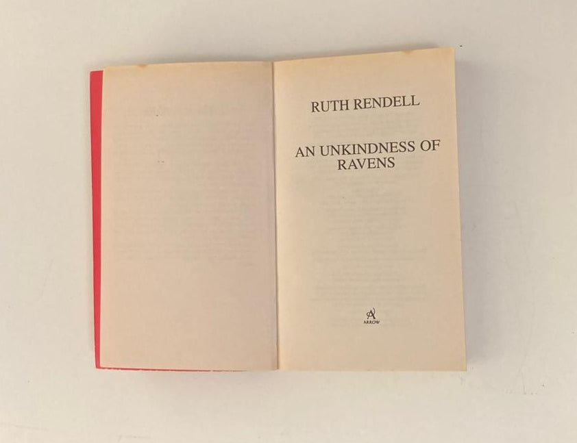 An unkindness of ravens - Ruth Rendell (Inspector Wexford #13)