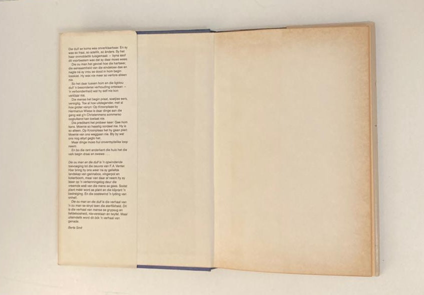 Die ou man en die duif - F.A. Venter (First edition)
