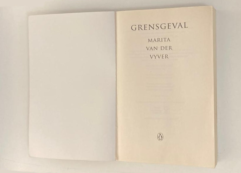 Grensgeval - Marita van der Vyver (First edition)