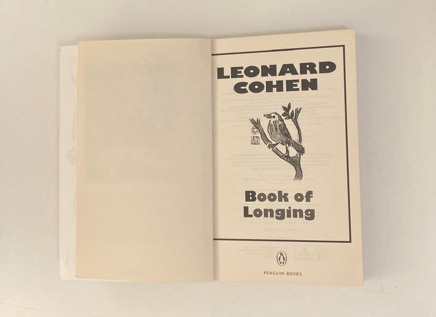 Book of longing - Leonard Cohen