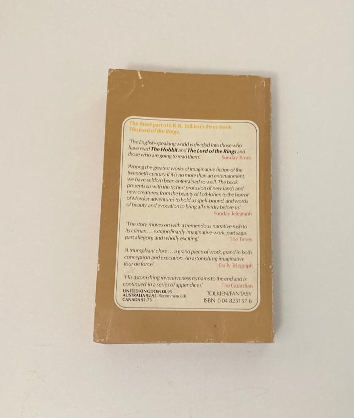 The return of the king - J.R.R. Tolkien (The lord of the rings #3)