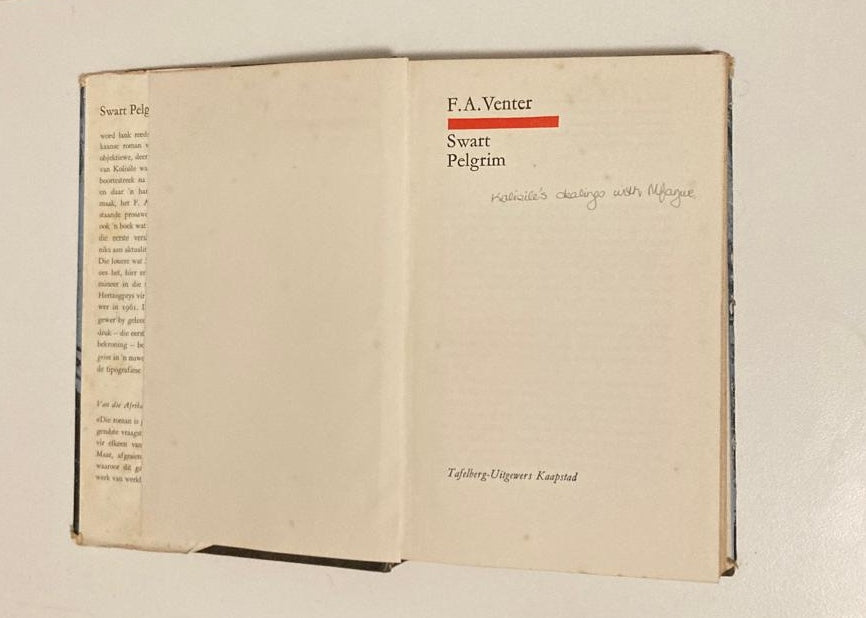 Swart pelgrim - F.A. Venter