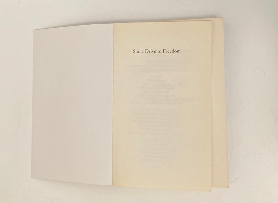 Short drive to freedom: A personal perspective on the Afrikaans rock rebellion - Koos Kombuis (First edition)