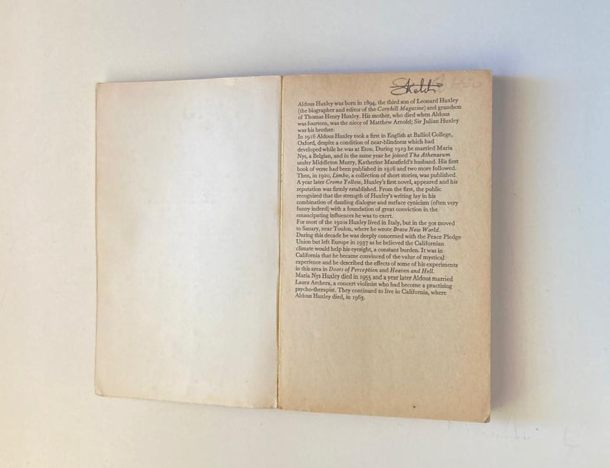 Crome yellow - Aldous Huxley