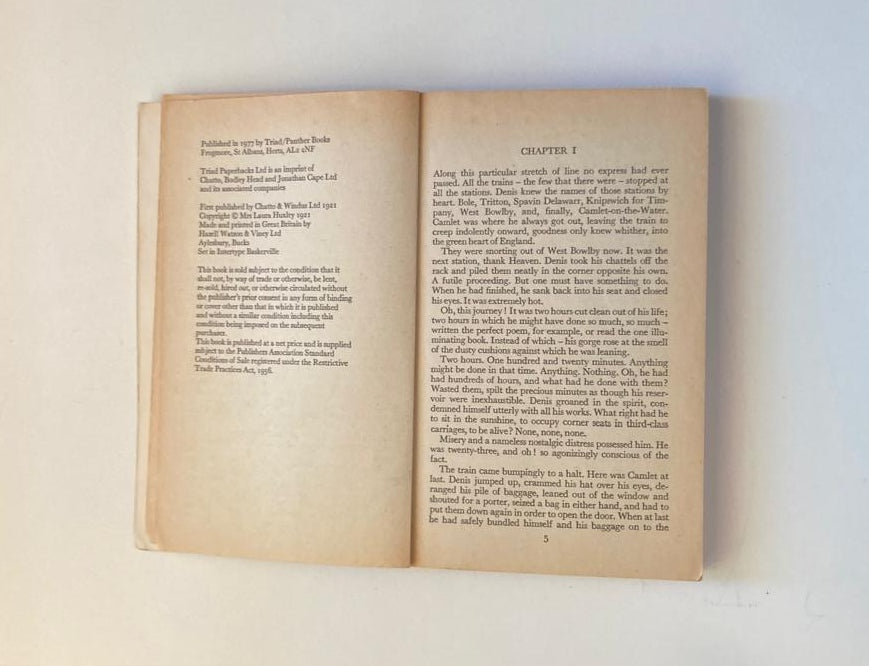 Crome yellow - Aldous Huxley