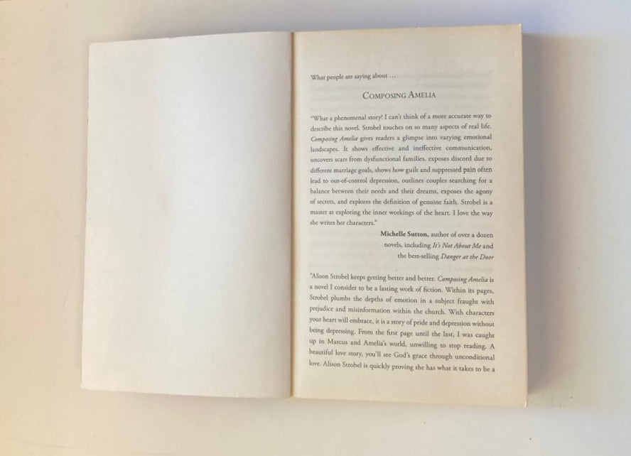 Composing Amelia - Alison Strobel