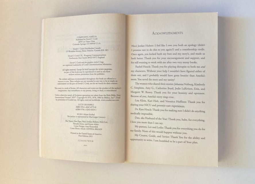 Composing Amelia - Alison Strobel