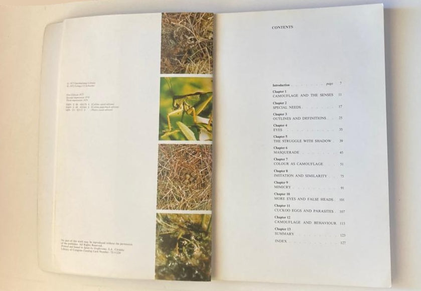 Animal camouflage - Otto von Fritsch