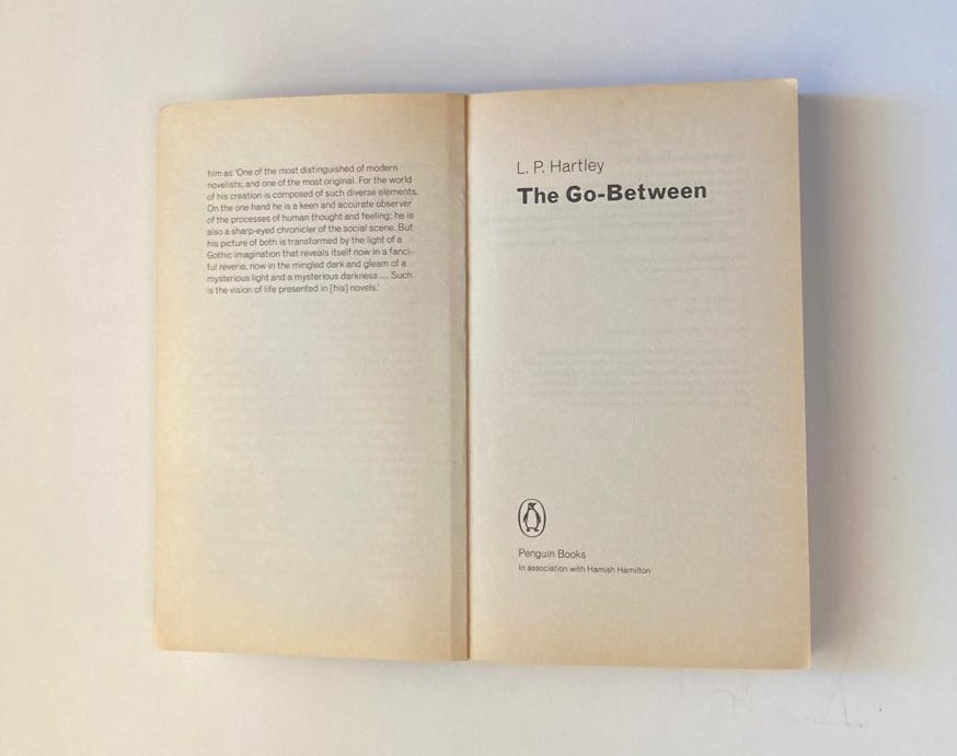 The go-between - L.P. Hartley