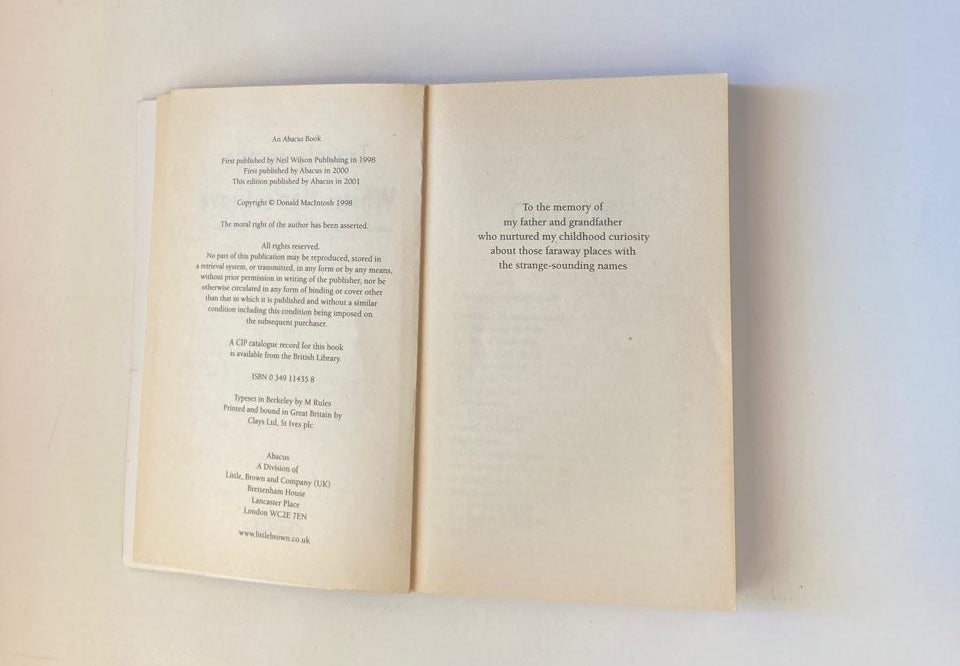 Travels in the white man's grave: Memoirs from West and Central Africa - Donald MacIntosh