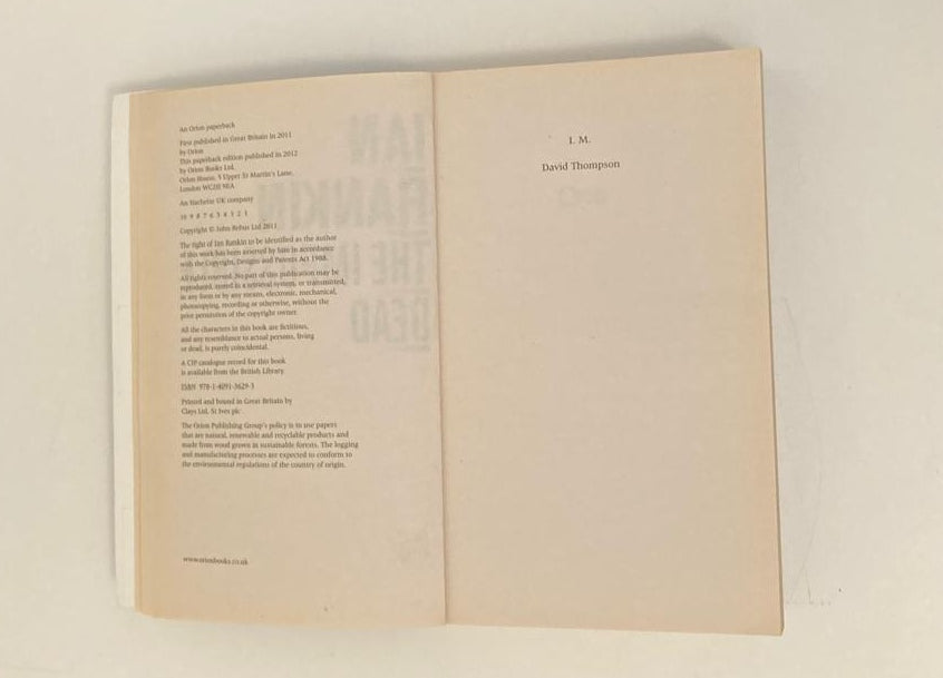 The impossible dead - Ian Rankin (Malcolm Fox #2)