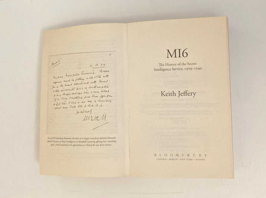 M16: The history of the secret intelligence service (1909 - 1949) - Keith Jeffery