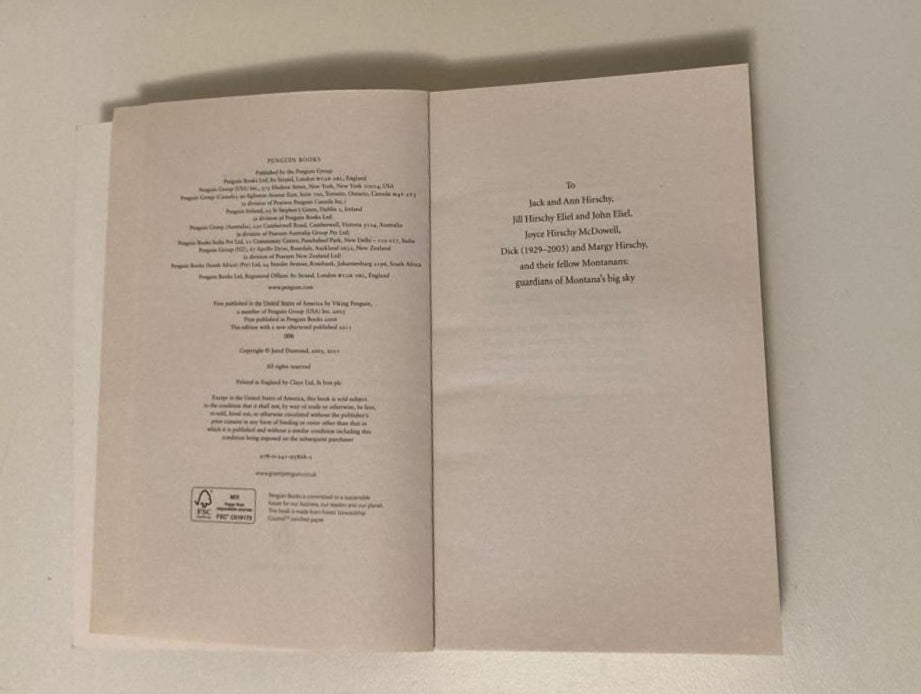 Collapse: How societies choose to fail or survive - Jared Diamond