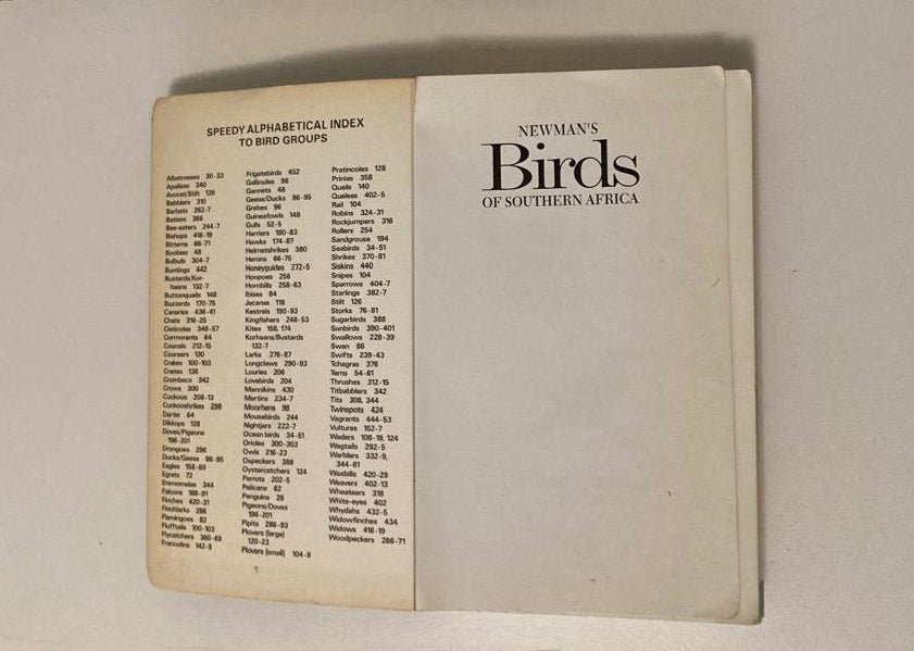 Newman's birds of Southern Africa - Kenneth Newman (The green edition)