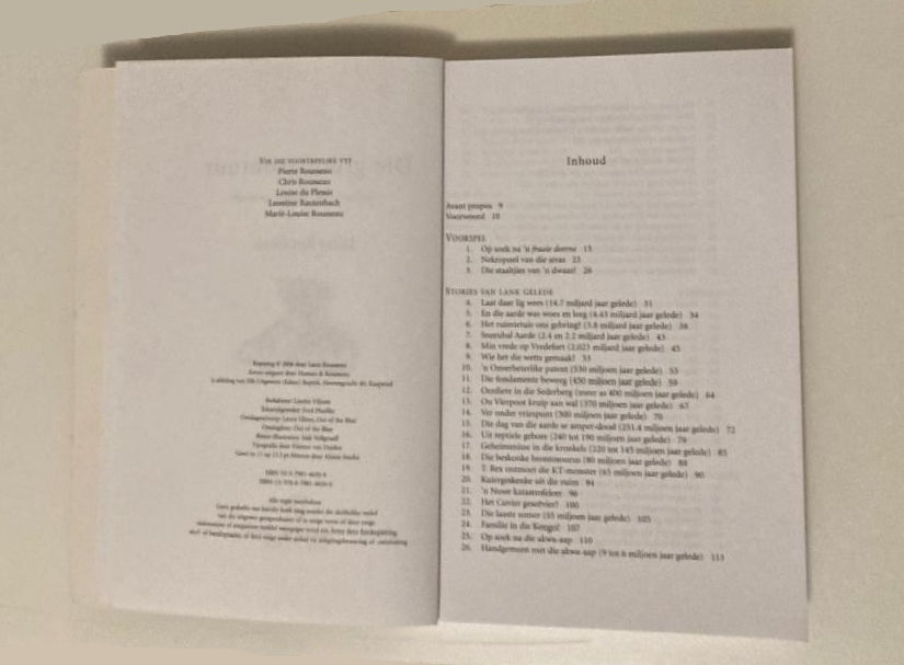 Die groot avontuur: Wondere van die lewe op aarde - Leon Rosseau (First edition)