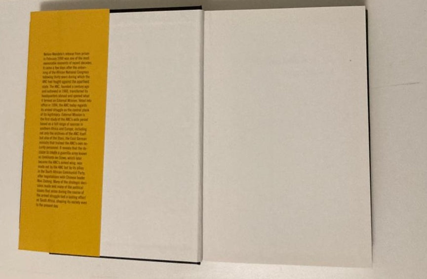 External mission: The ANC in exile 1960 - 1990 - Stephen Ellis (First edition)