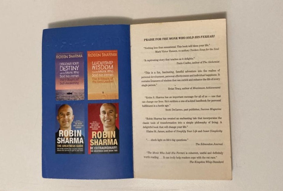 The monk who sold his ferrari - Robin Sharma