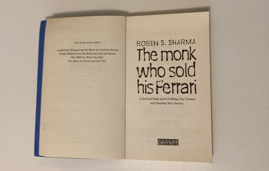 The monk who sold his ferrari - Robin Sharma