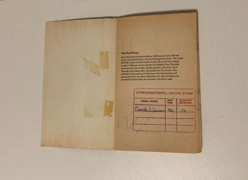 The red pony - John Steinbeck