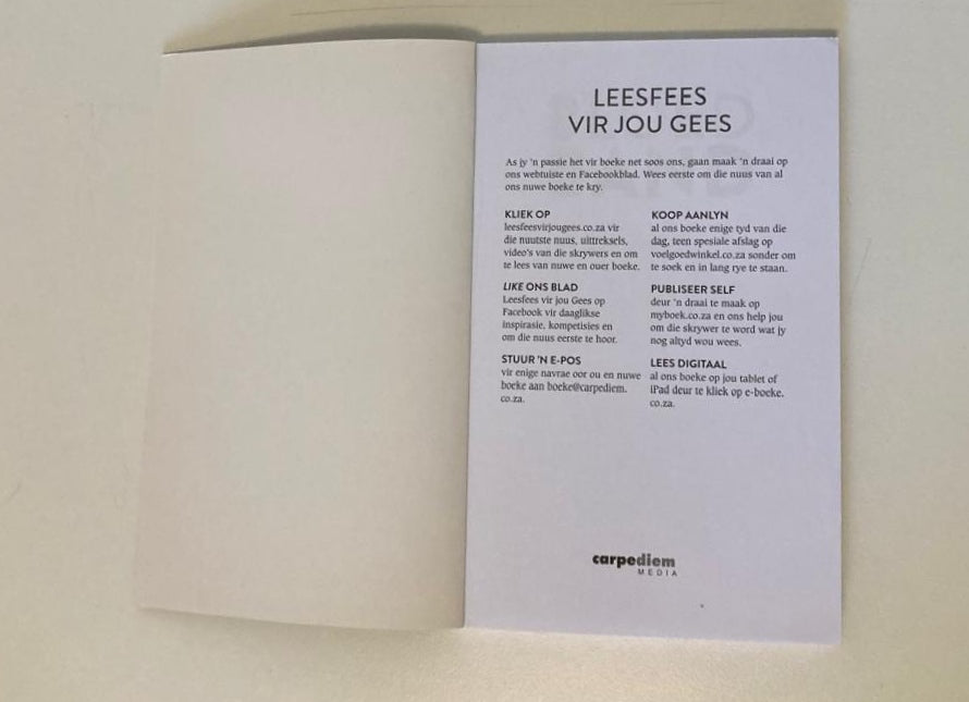 Bloedband: Die gelykenis van die verlore seun - Jaco Thom (First edition)