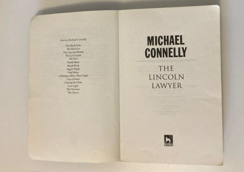 The Lincoln lawyer - Michael Connelly (The Lincoln Lawyer #1)