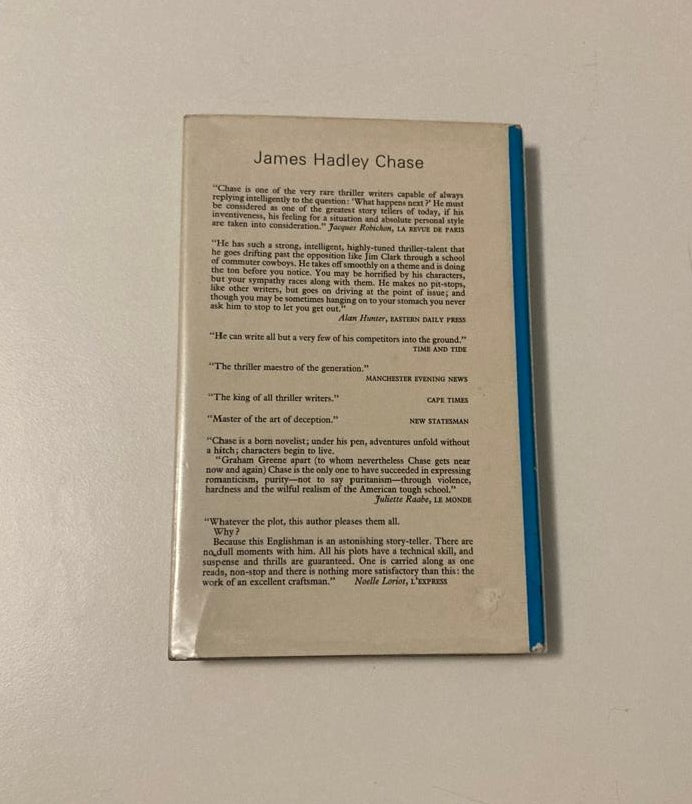 You're dead without money - James Hadley Chase