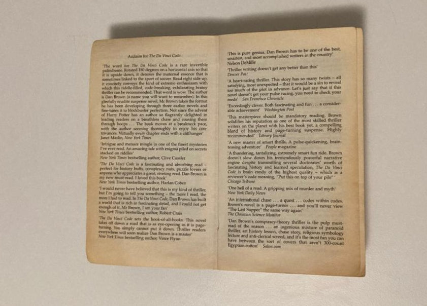 The Da Vinci code - Dan Brown (Robert Langdon #2)