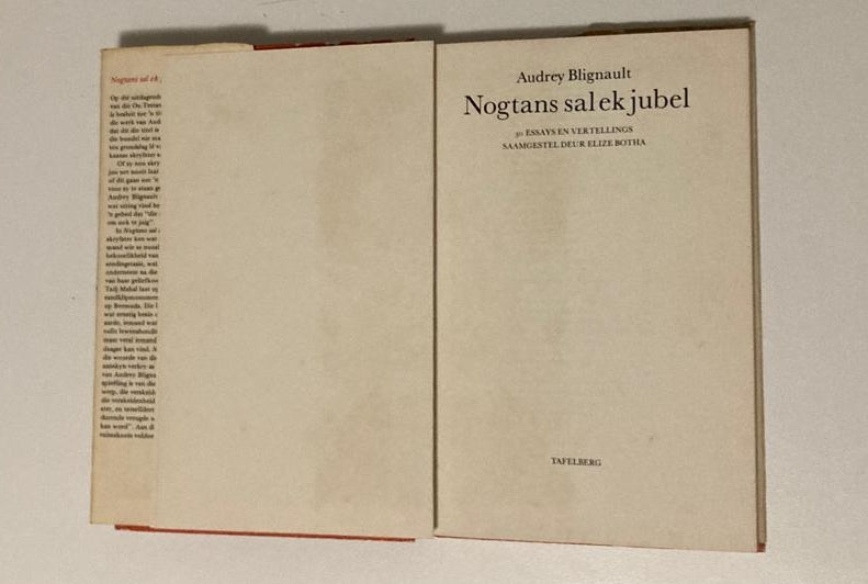 Nogtans sal ek jubel - Audrey Blignaut